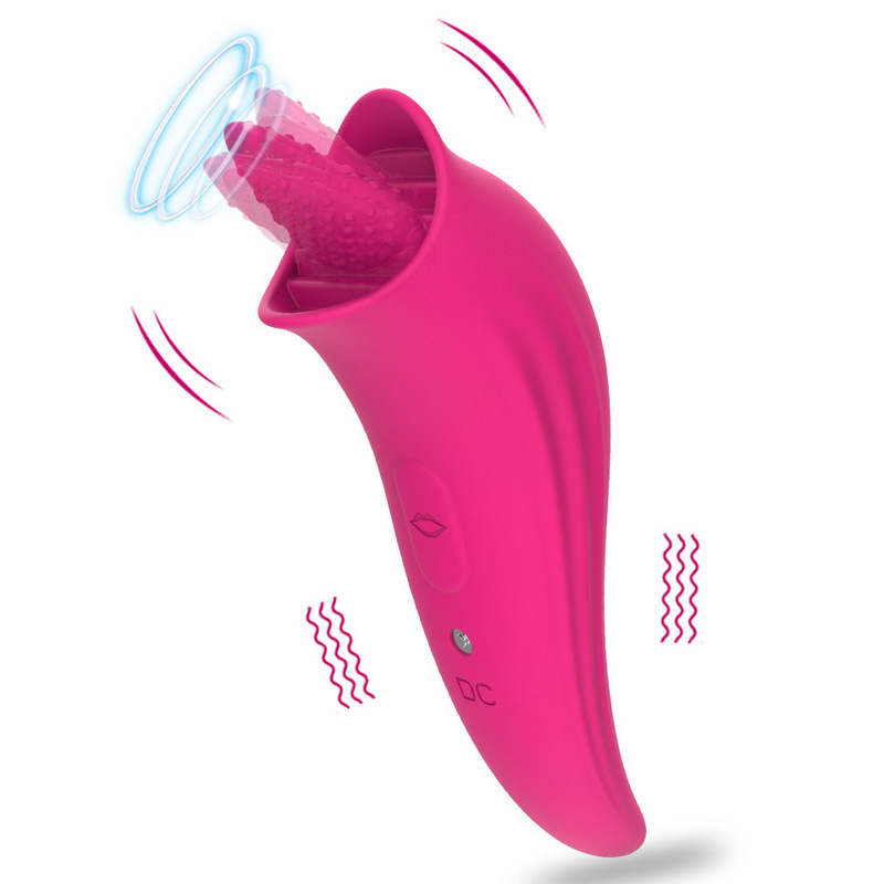 (image for) Clitoral & Nipple Licking Vibrator