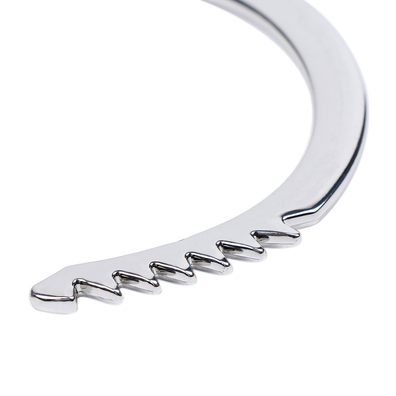 (image for) Skull Key Steel Cuffs