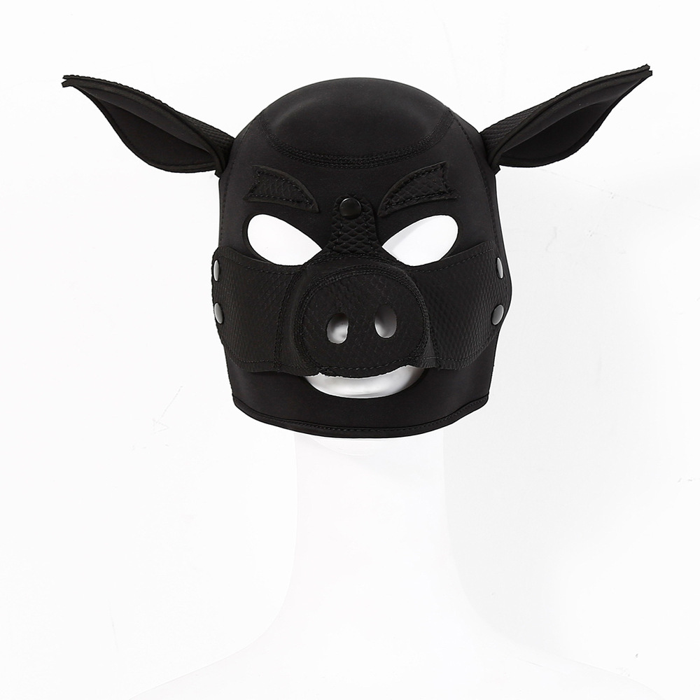 (image for) Pig Head Bondage Hood