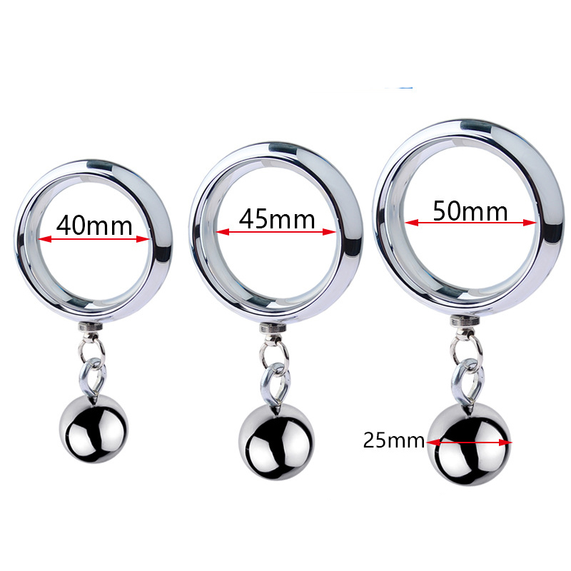(image for) Cock Ring With Steel Ball