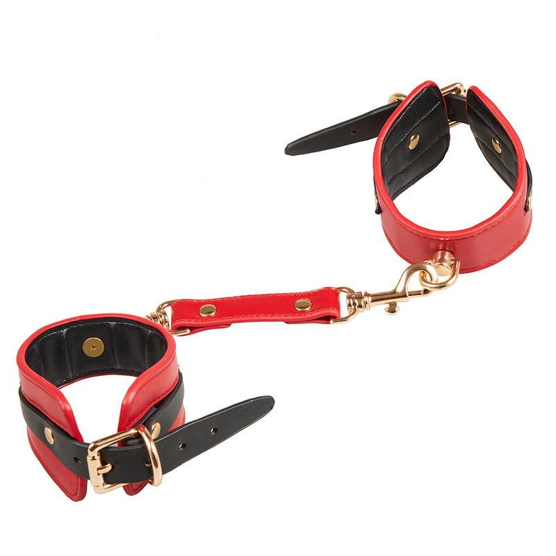 (image for) Black & Red PU Bondage Kit