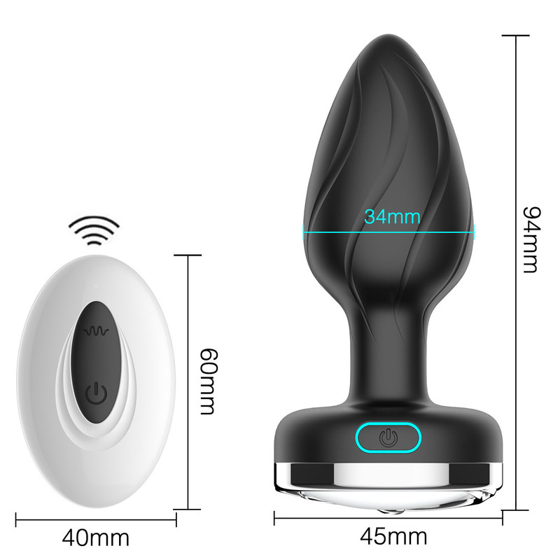 (image for) Colorful Dream Luminous Anal Plug
