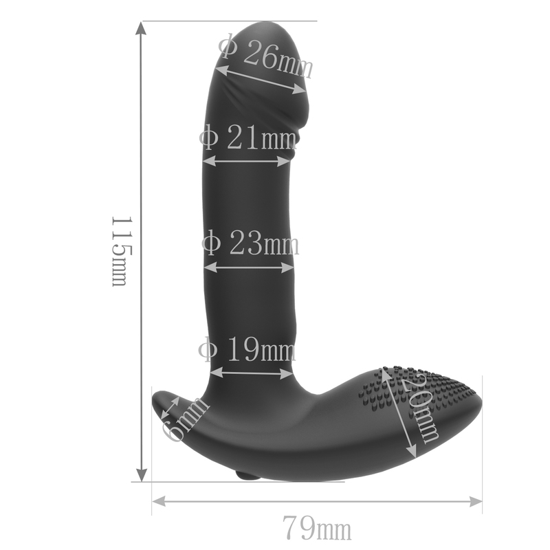 (image for) Strap on G-spot Vibrator