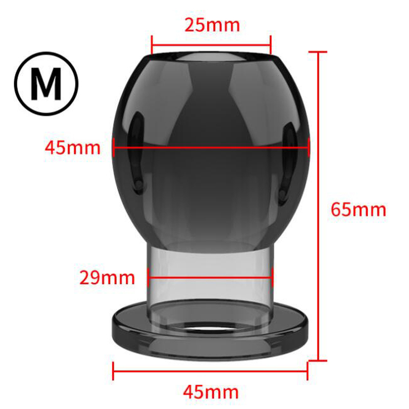 (image for) Hollow Butt Plug With Stopper