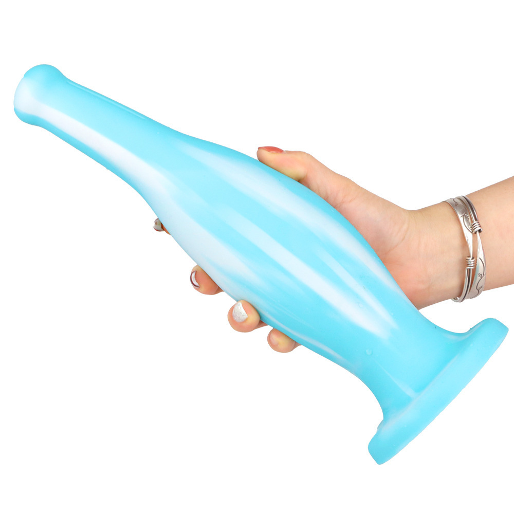 (image for) Bottle Soft Silicone Butt Plug - Colorful
