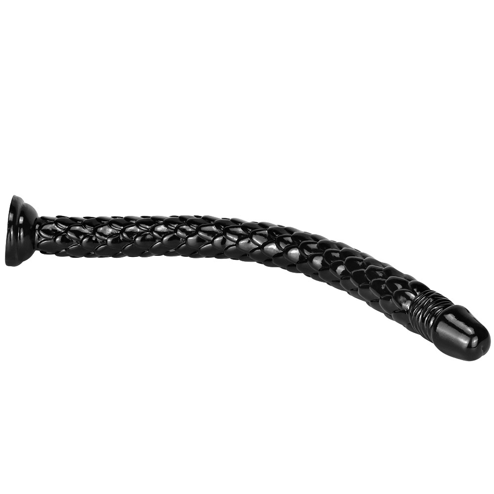(image for) Scale Pattern 62 cm/24.4 inch PVC Dildo