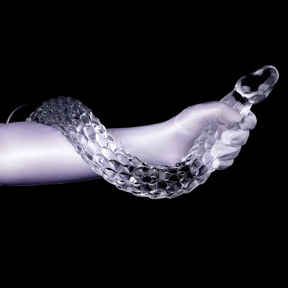 (image for) Jelly Clear Color Long Anal Dildo
