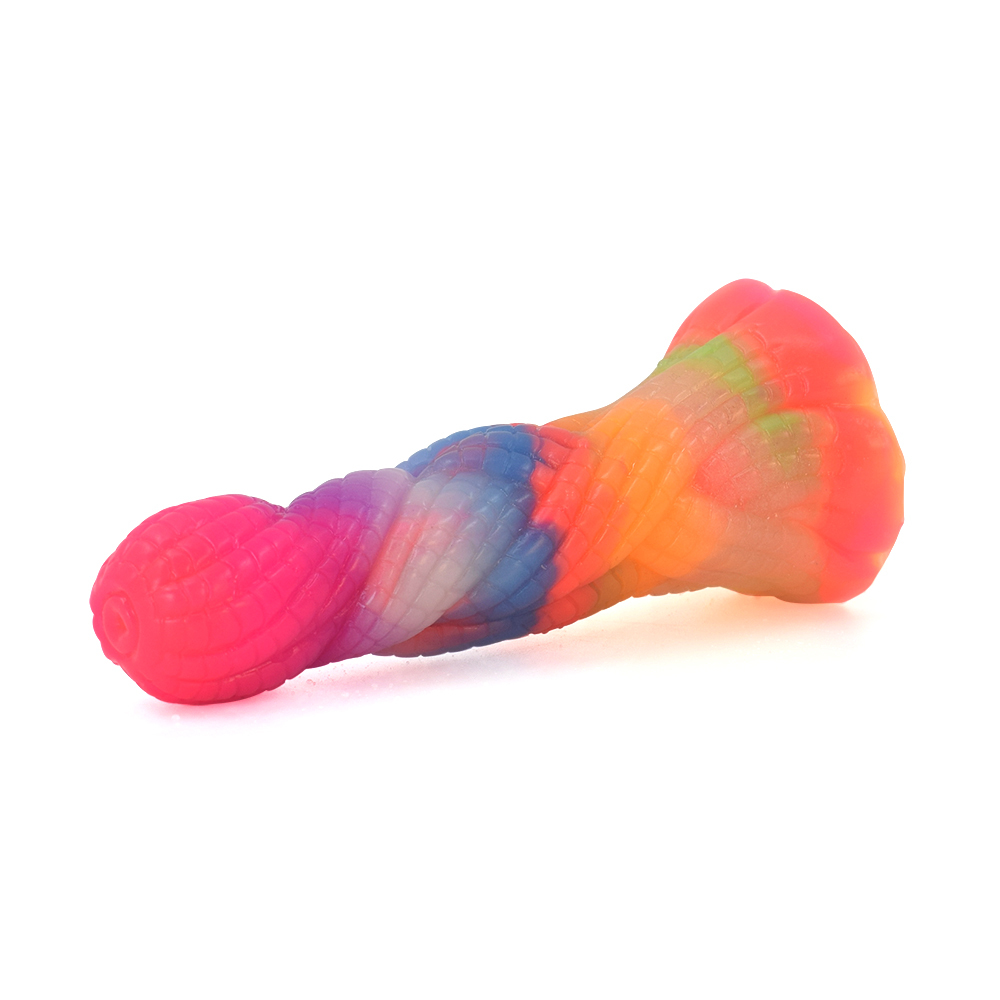 (image for) Luminous Silicone Butt Plug - Snake