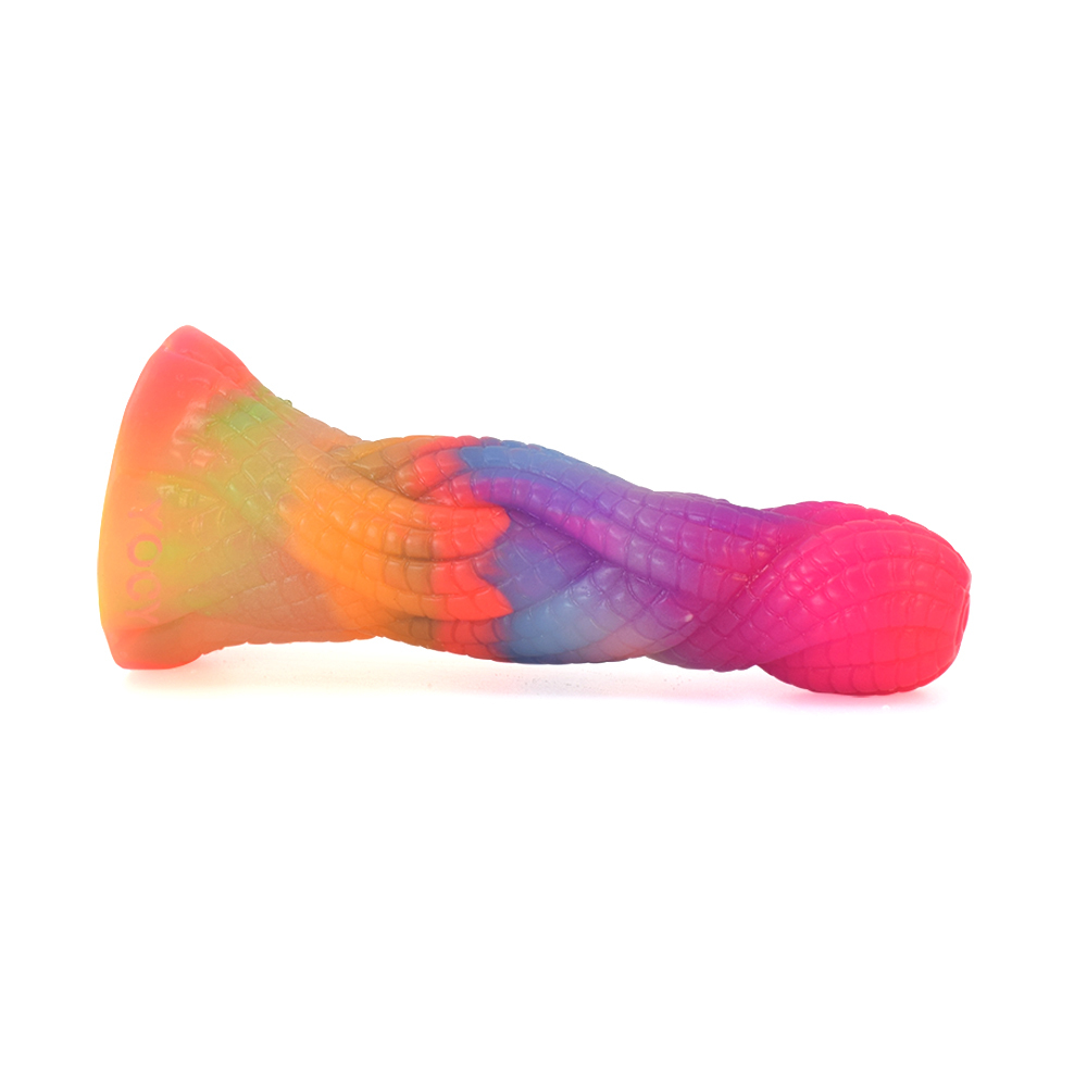 (image for) Luminous Silicone Butt Plug - Snake