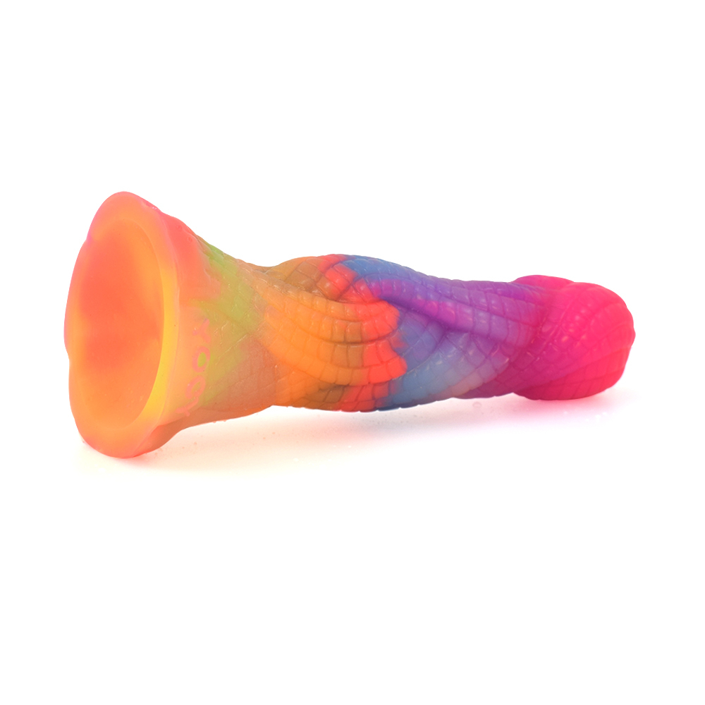 (image for) Luminous Silicone Butt Plug - Snake