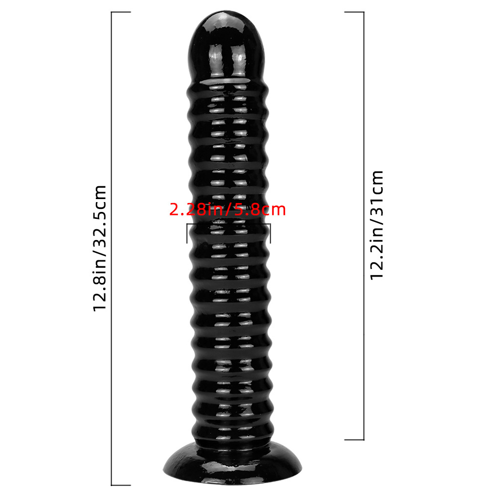 (image for) Big Worm Anal Beads - 12.8 inch