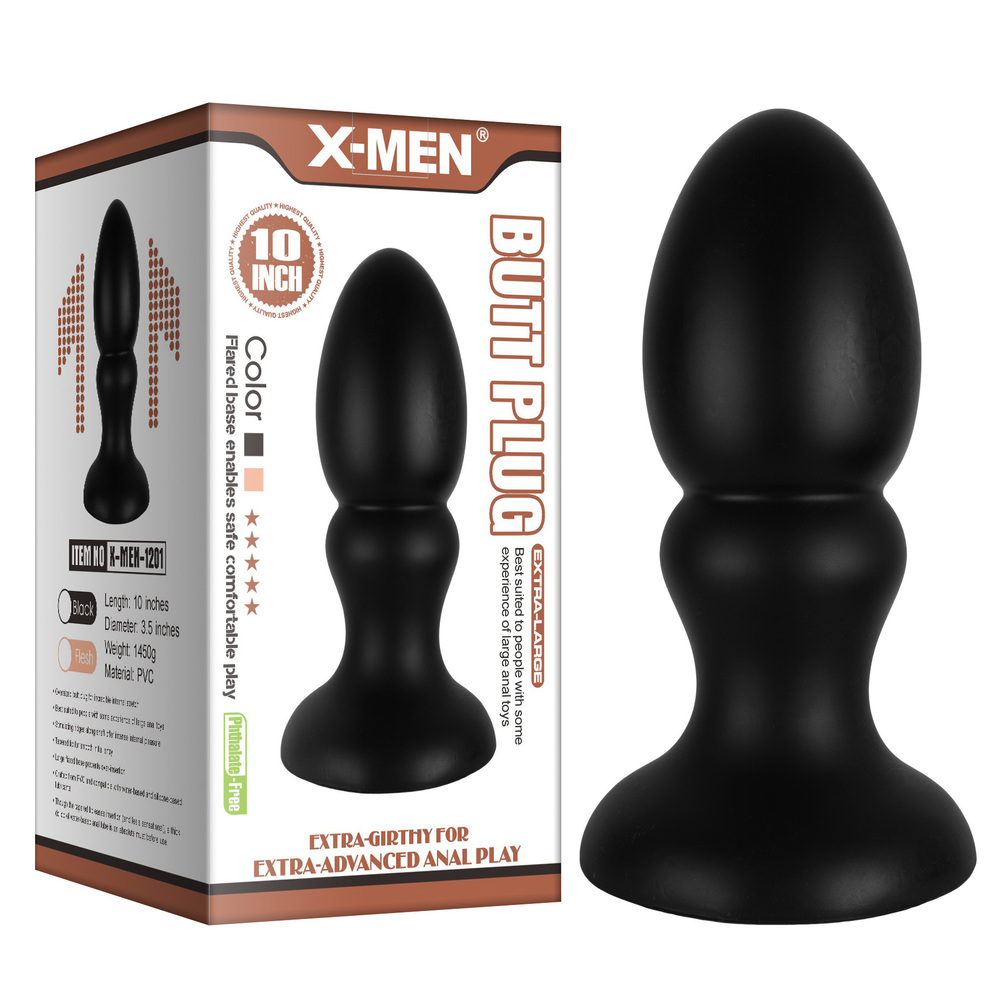 (image for) PVC Extra-girthy 10.2 inch Anal Beads