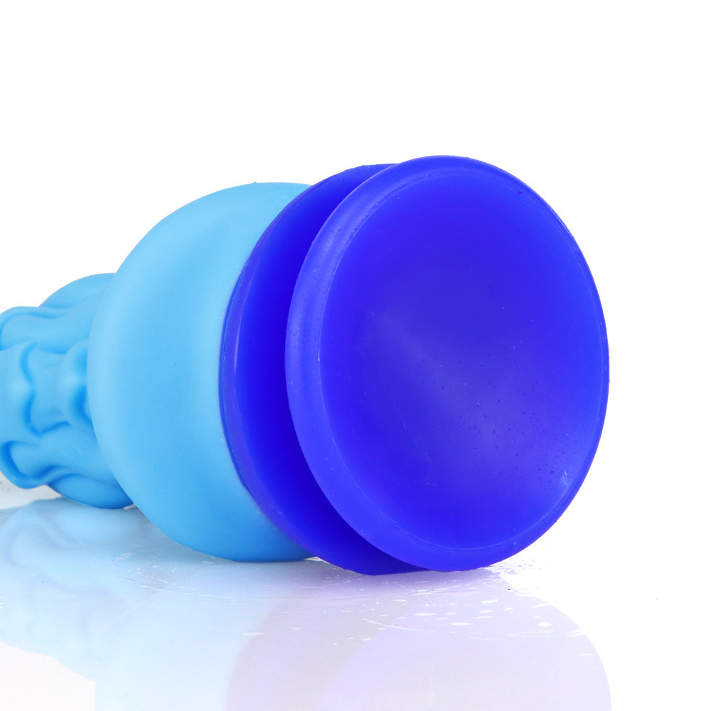 (image for) Unicorn Lifelike Silicone Dildo - Blue