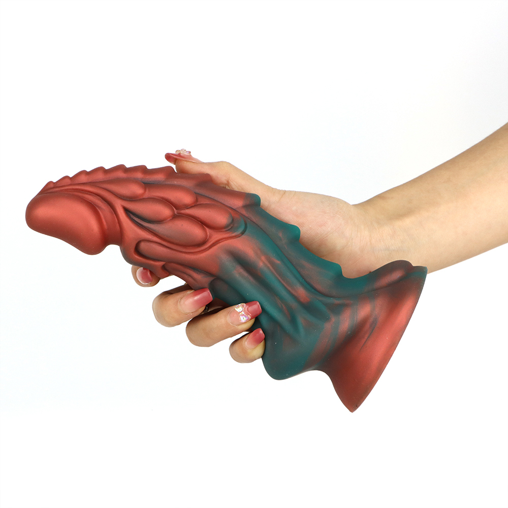 (image for) Unicorn Lifelike Silicone Dildo - Colorful