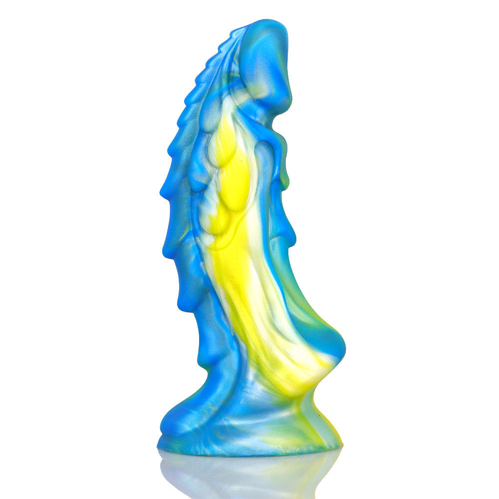 (image for) Unicorn Lifelike Silicone Dildo - Colorful