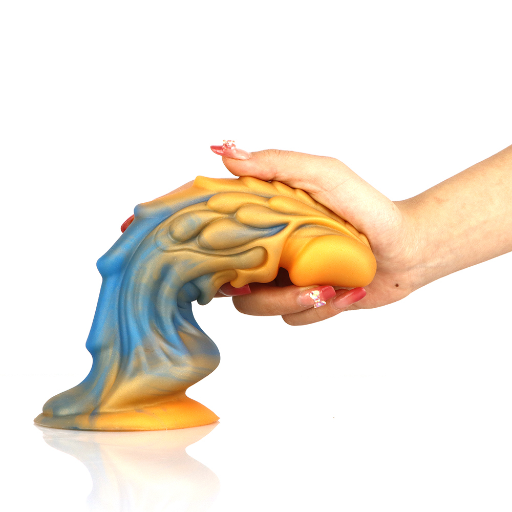 (image for) Unicorn Lifelike Silicone Dildo - Colorful