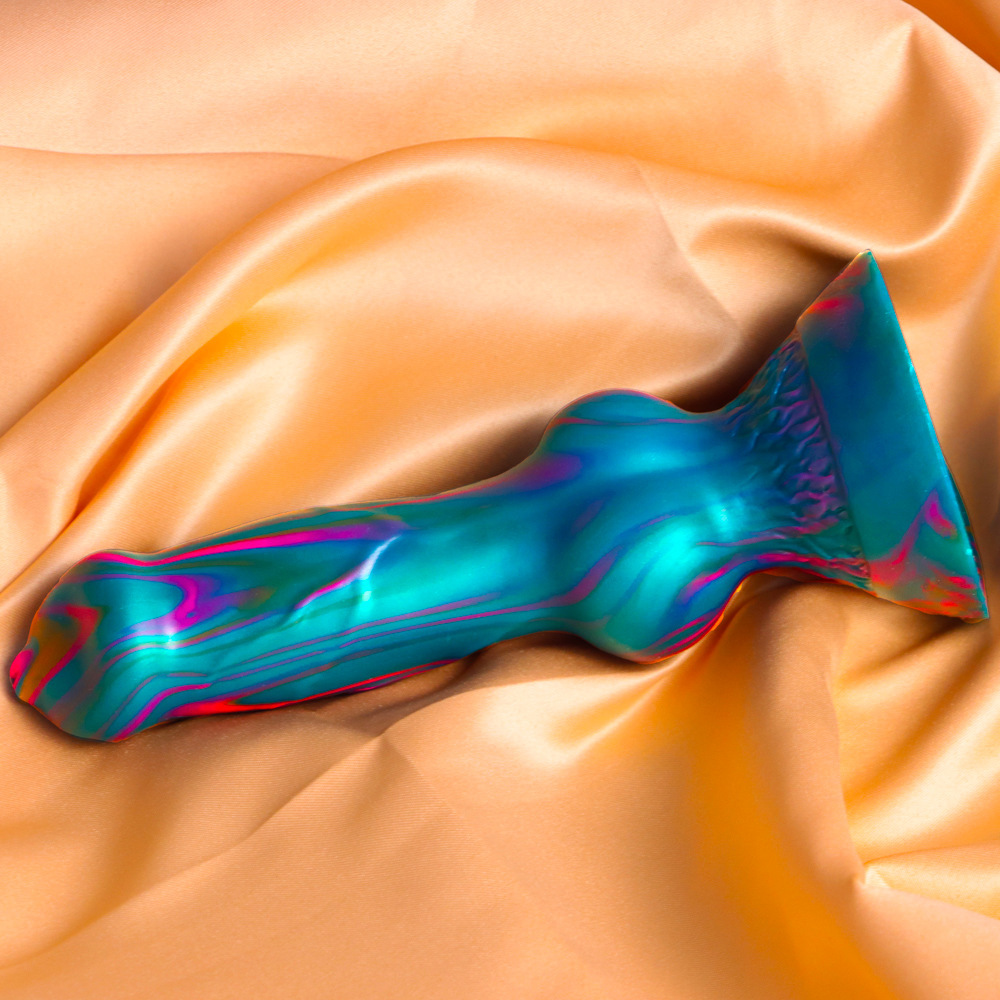 (image for) Real Lifelike Colorful Silicone Dildo