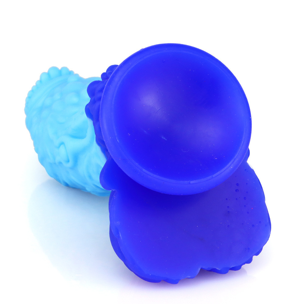 (image for) Pangolin Lifelike Silicone Dildo - Blue