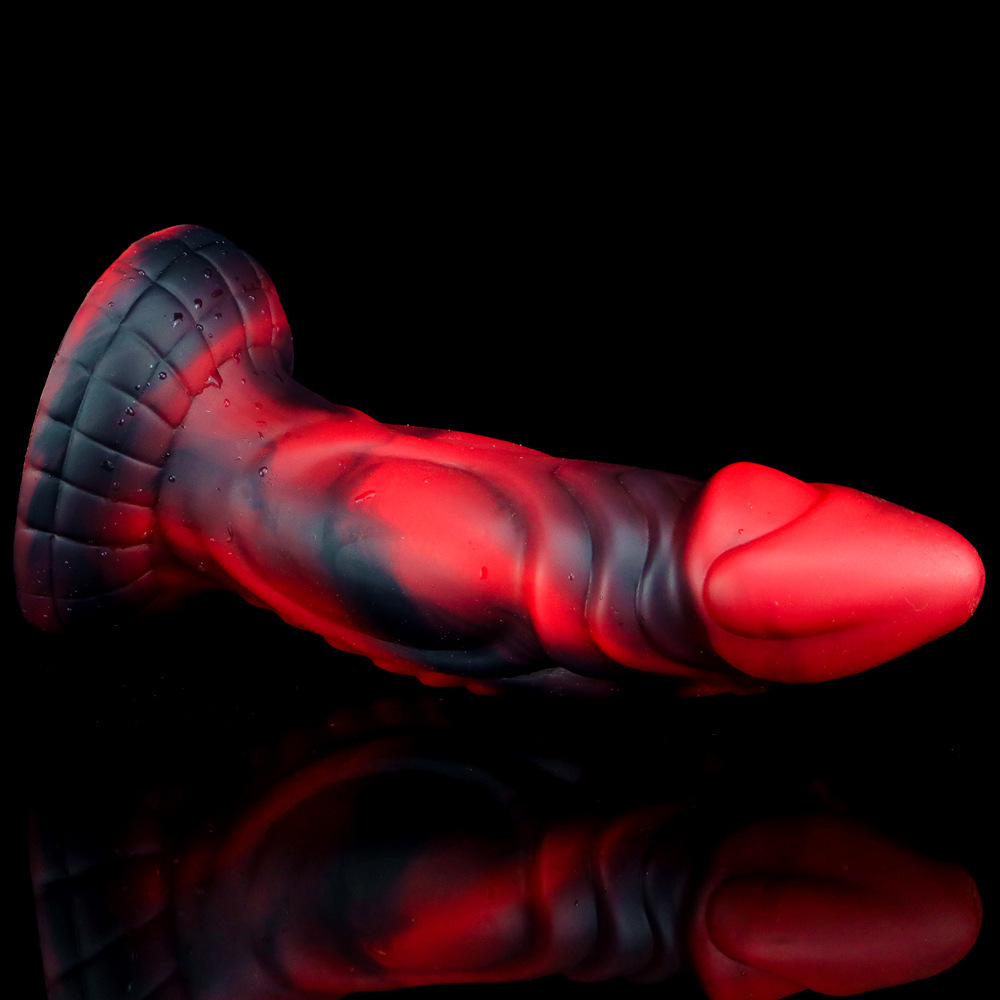 (image for) Little Monster Silicone Dildo - Black