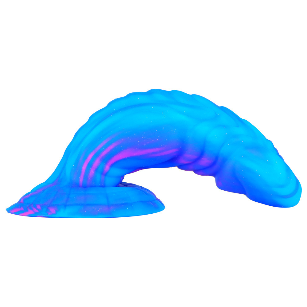 (image for) Little Monster Silicone Dildo - Blue