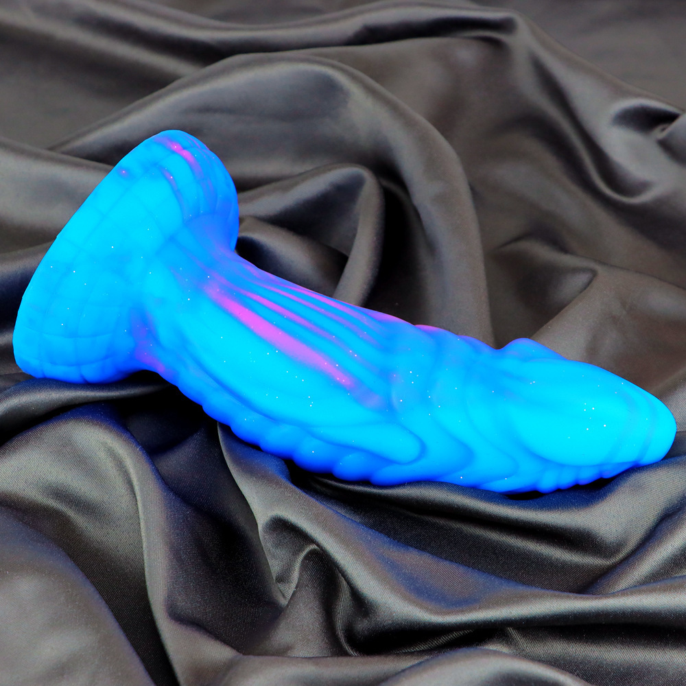 (image for) Little Monster Silicone Dildo - Blue