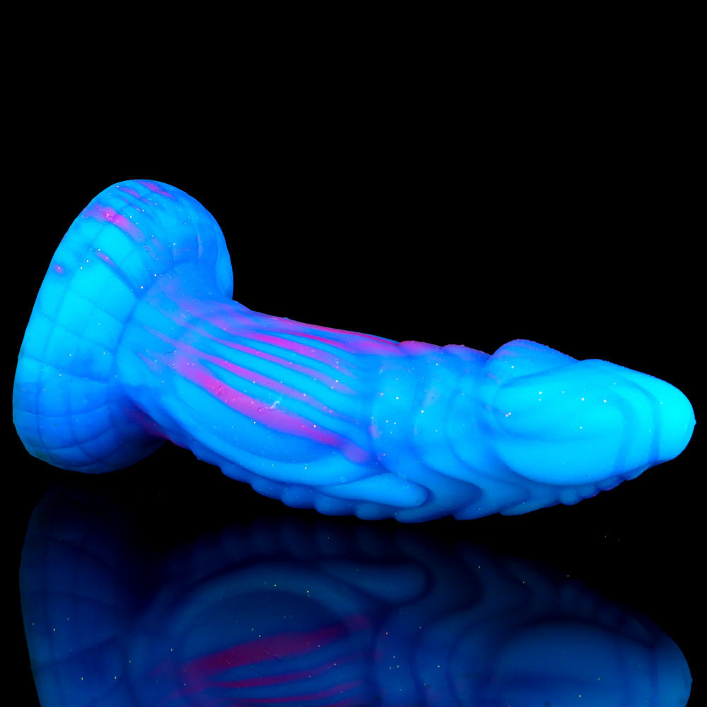 (image for) Little Monster Silicone Dildo - Blue