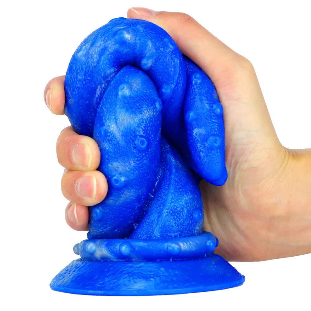 (image for) Blue Sky Silicone Butt Plug - Squid