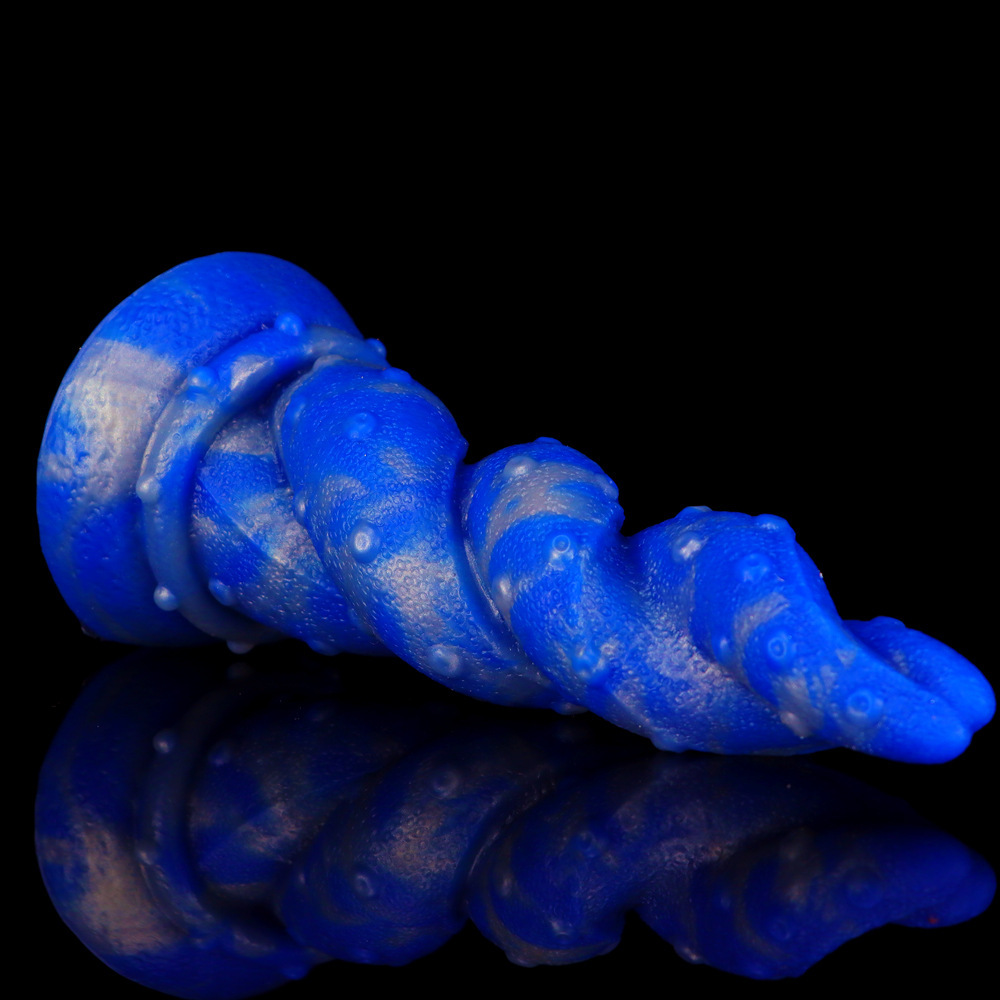 (image for) Blue Sky Silicone Butt Plug - Squid