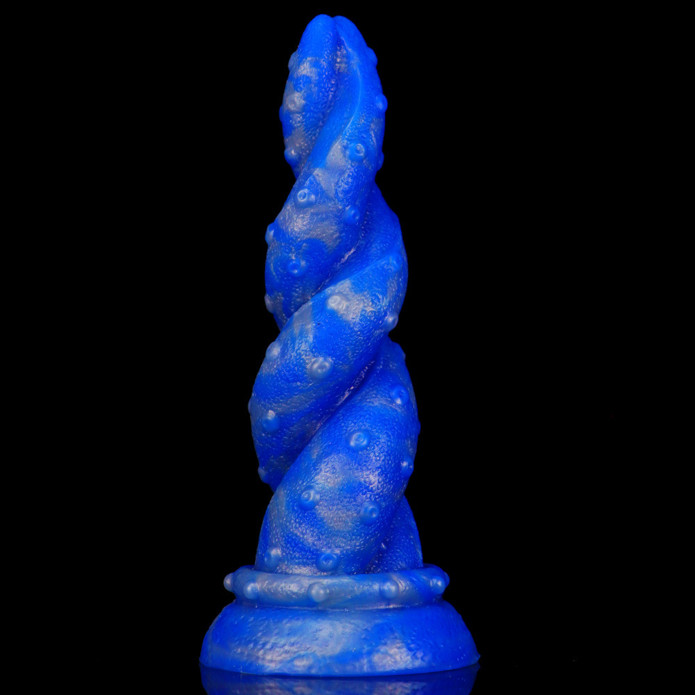 (image for) Blue Sky Silicone Butt Plug - Squid