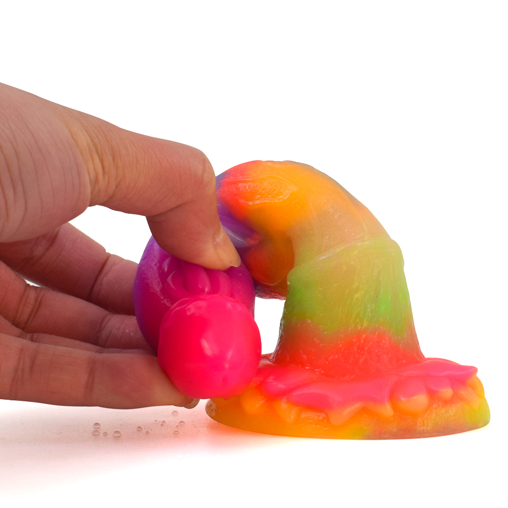 (image for) Luminous Silicone Dildo -Animal