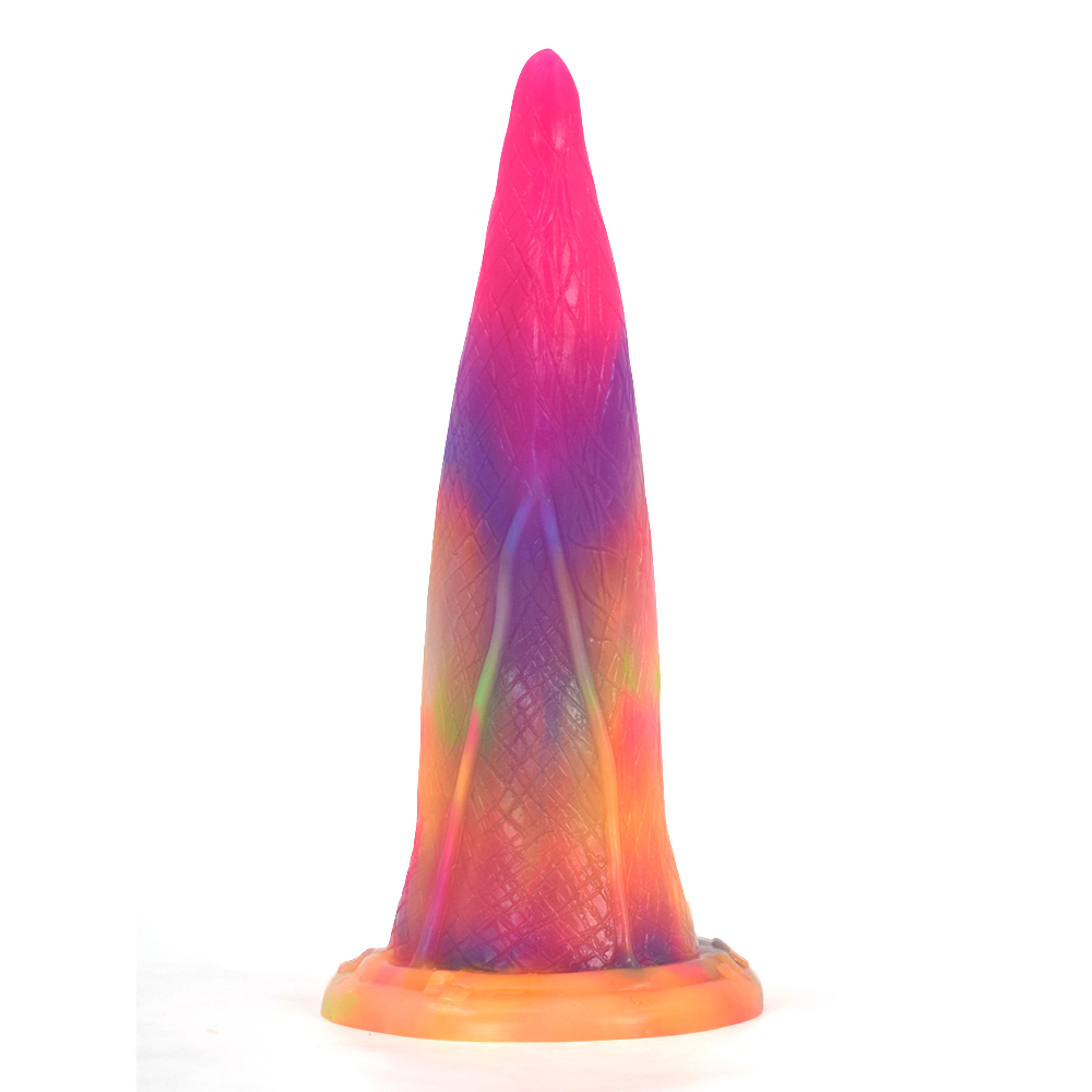 (image for) Luminous Silicone Dildo -Octopus