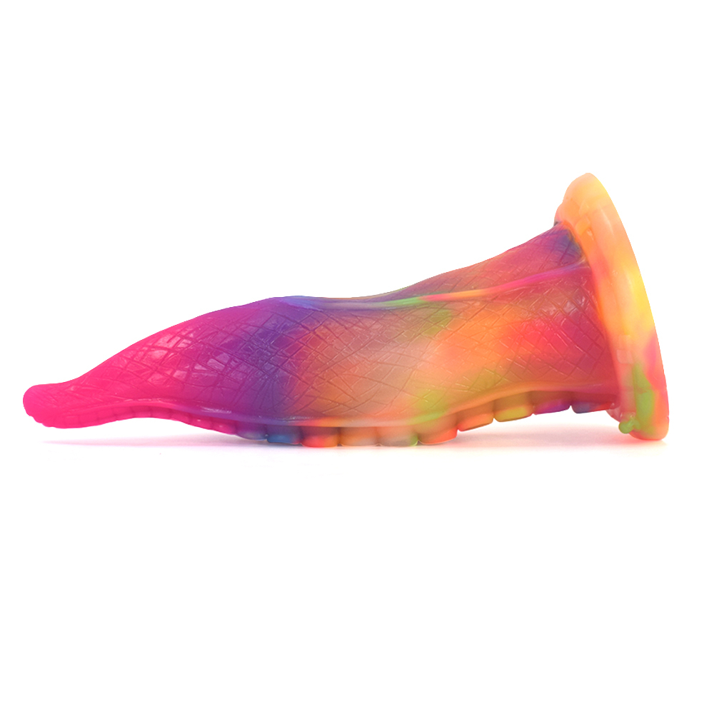 (image for) Luminous Silicone Dildo -Octopus