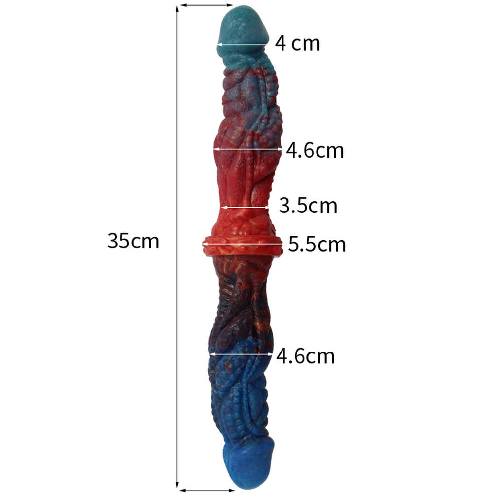 (image for) Hellfire Double Penetrator Dildo - 01