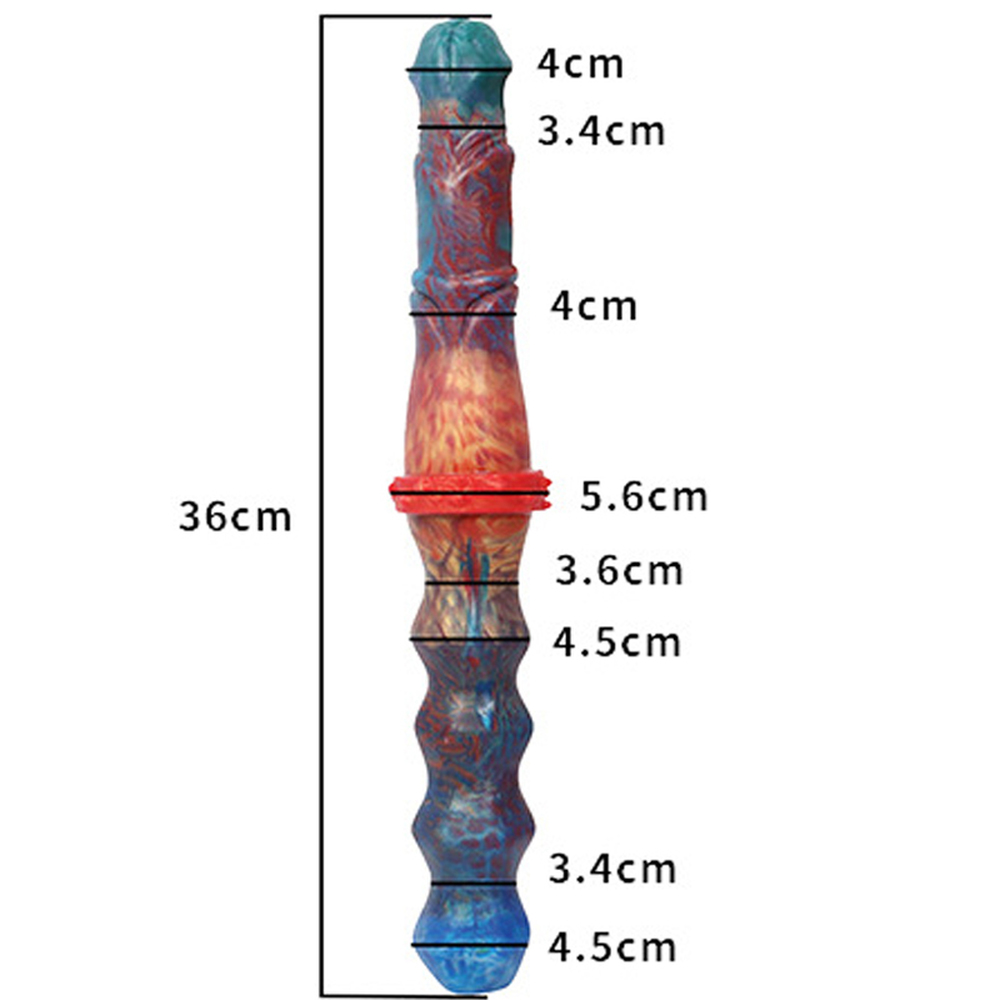 (image for) Hellfire Double Penetrator Dildo - 03