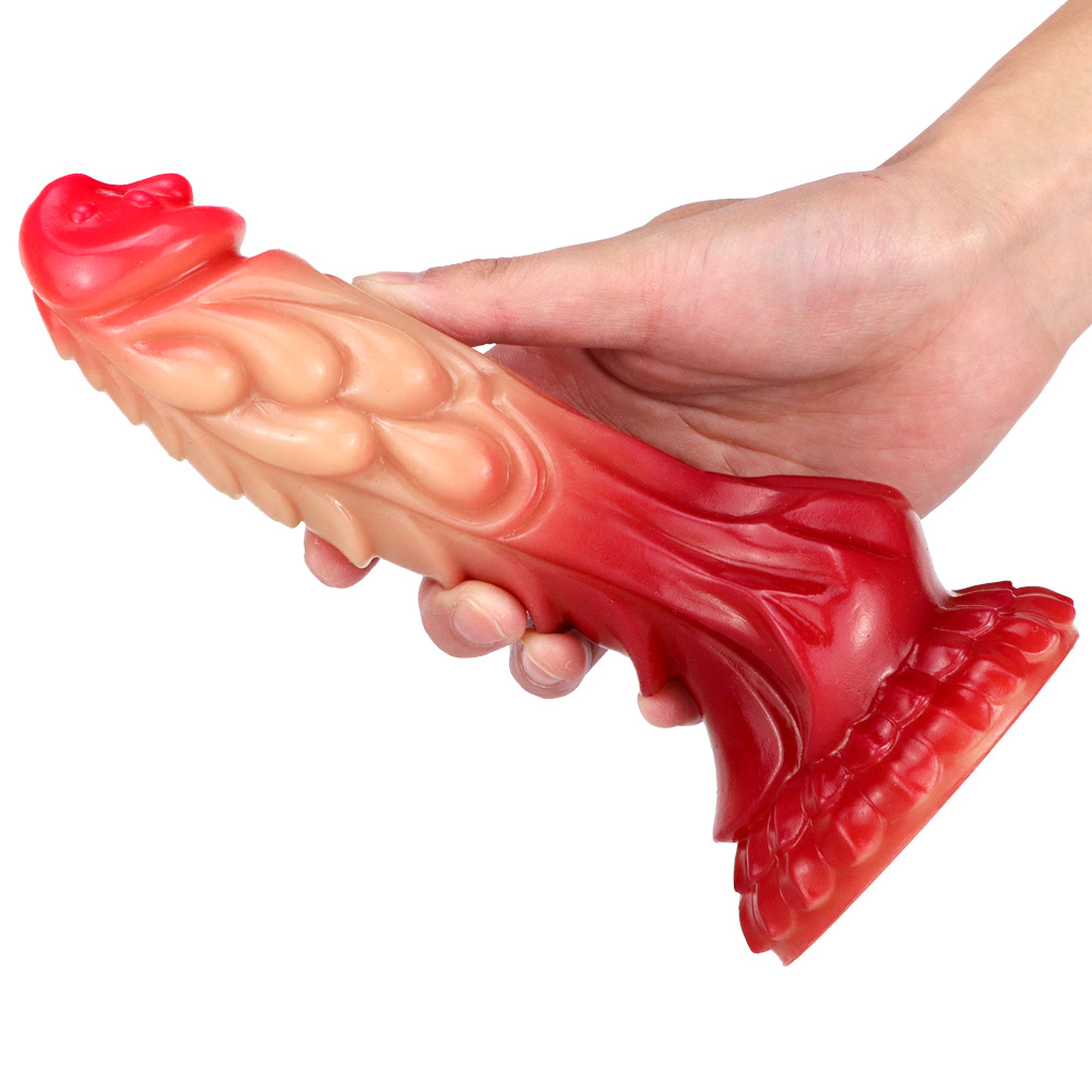 (image for) Gradient Color Animal Dildos - 06