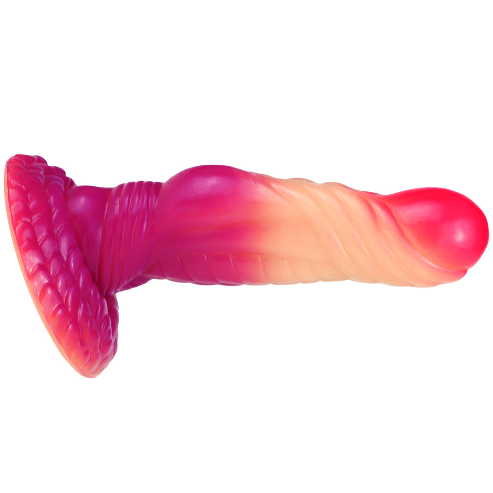 (image for) Gradient Color Animal Dildos - 08
