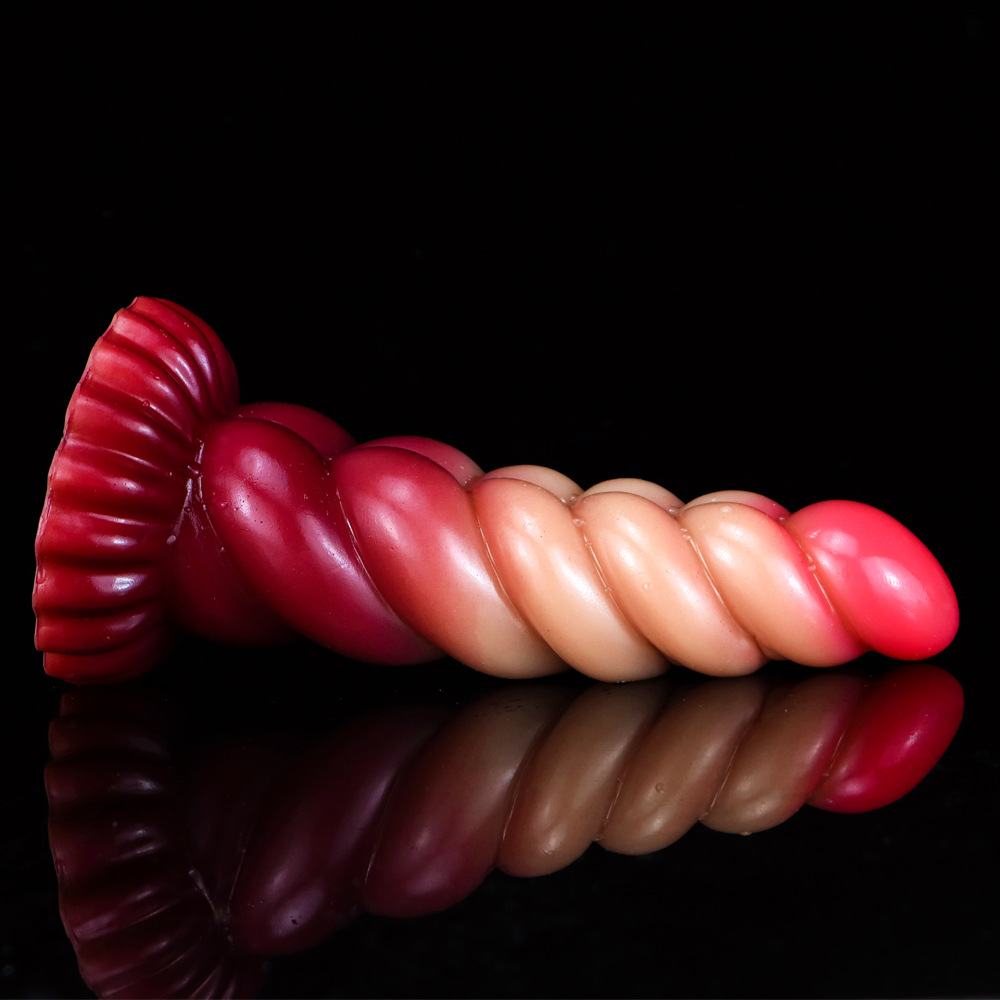 (image for) Gradient Color Animal Dildos - 10