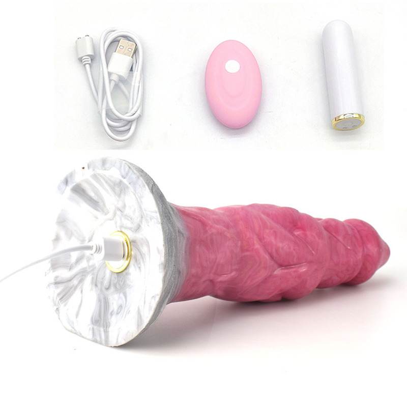 (image for) Vibration Animal Kont Silicone Dildo - 03