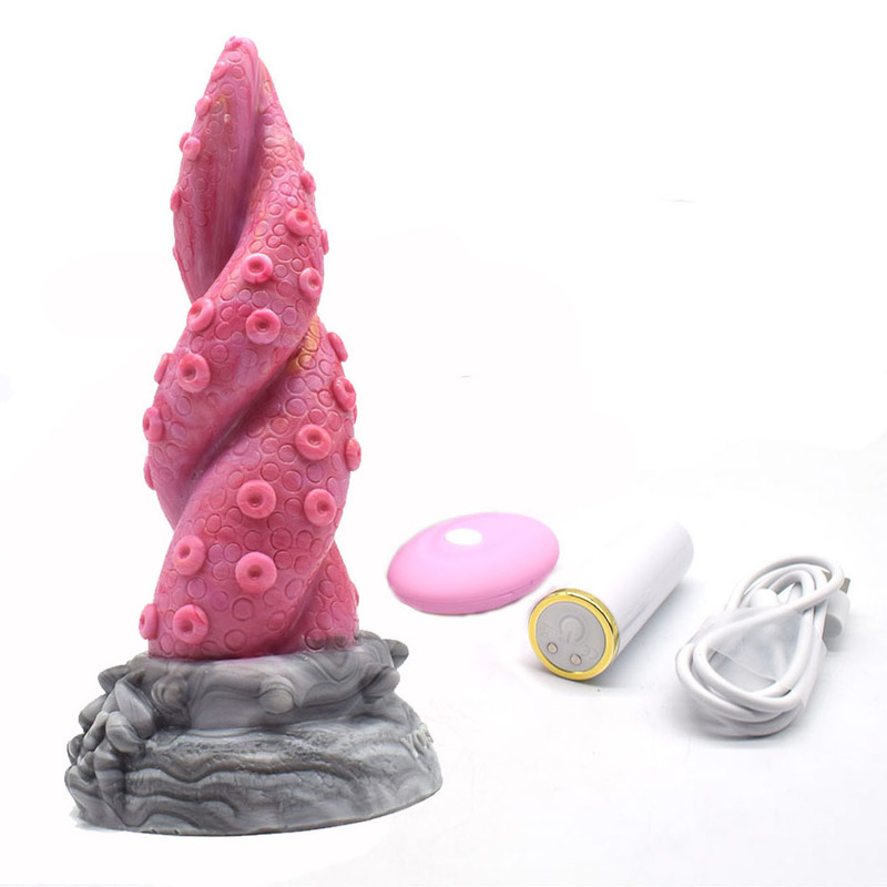 (image for) Vibration Animal Kont Silicone Butt Plug - 04