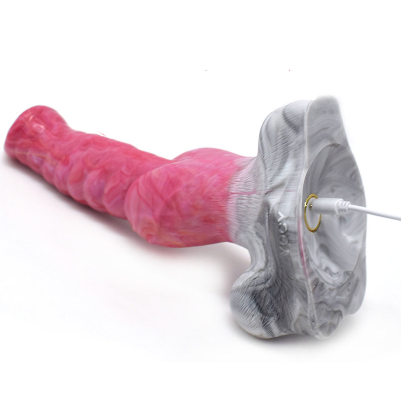 (image for) Vibration Animal Kont Silicone Dildo - 08