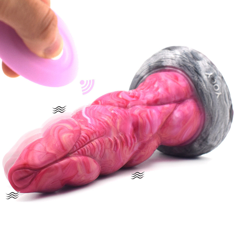(image for) Vibration Animal Kont Silicone Dildo - 10