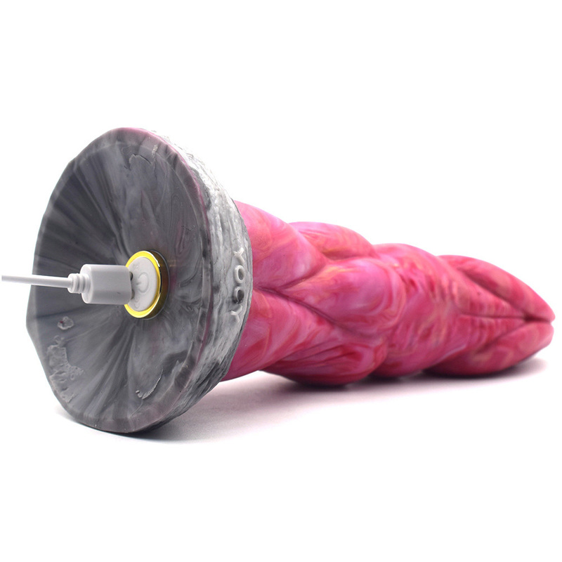 (image for) Vibration Animal Kont Silicone Dildo - 10