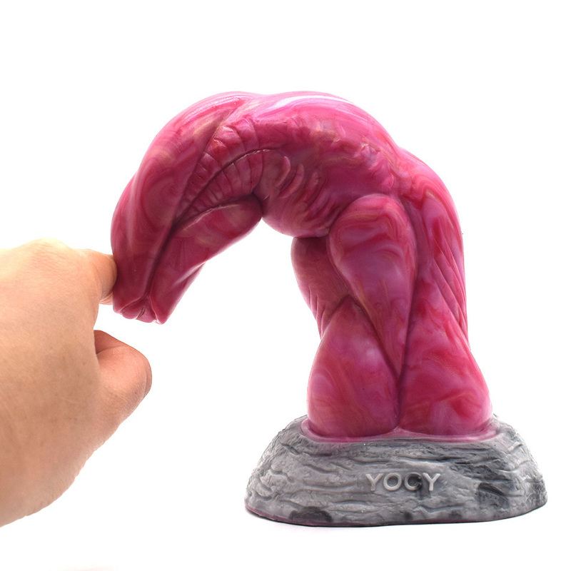 (image for) Vibration Animal Kont Silicone Dildo - 10