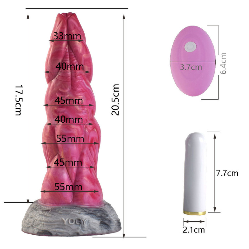 (image for) Vibration Animal Kont Silicone Dildo - 10