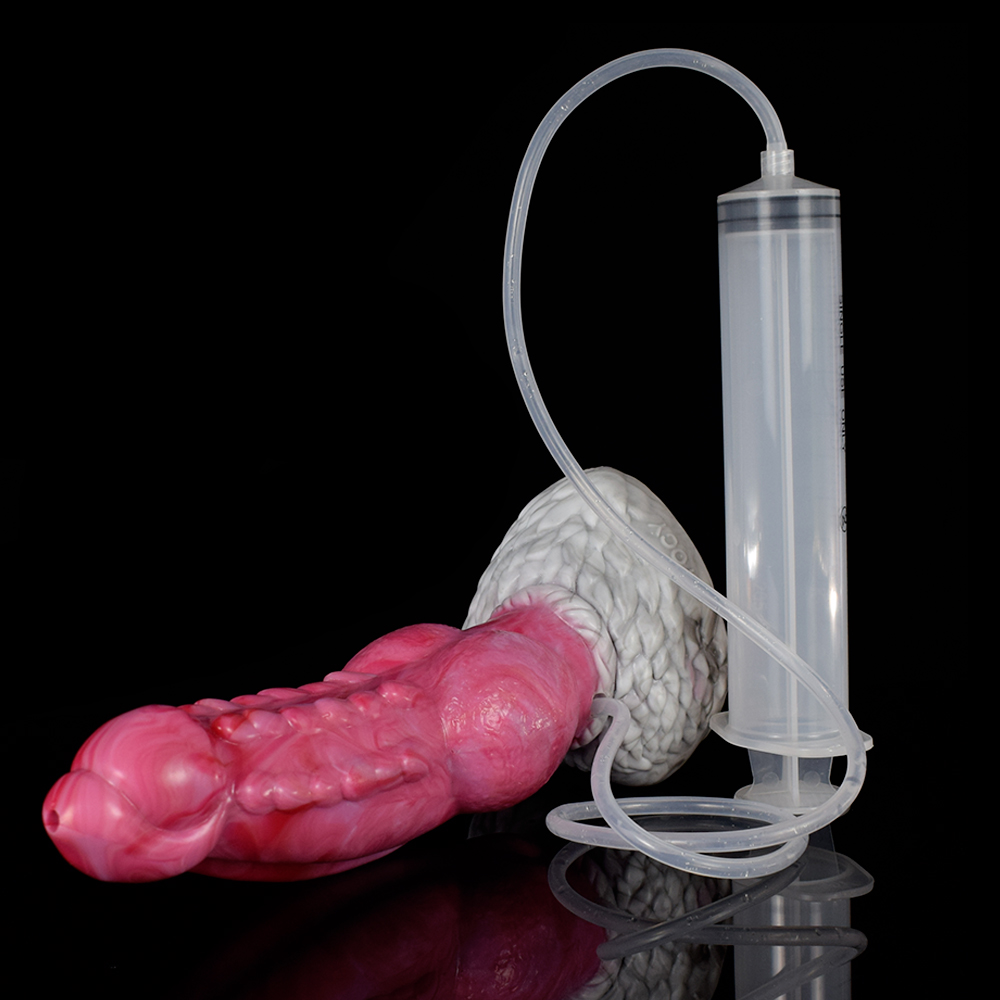Squirting Silicone Dildo - 22