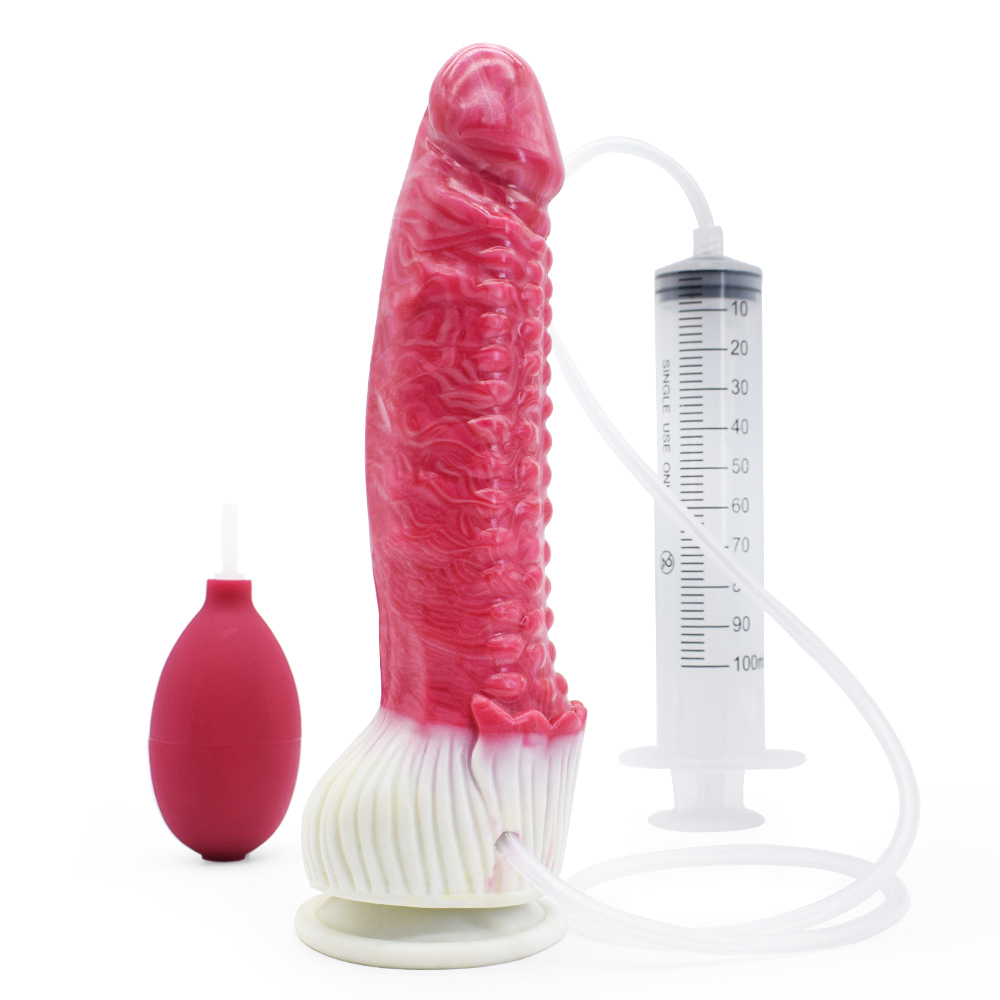Squirting Silicone Dildo - 25