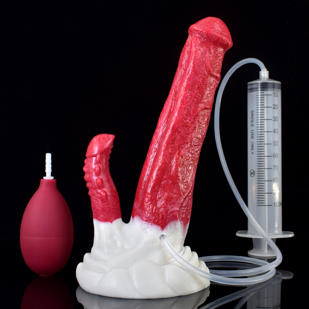 (image for) Squirting Silicone Dildo - 26