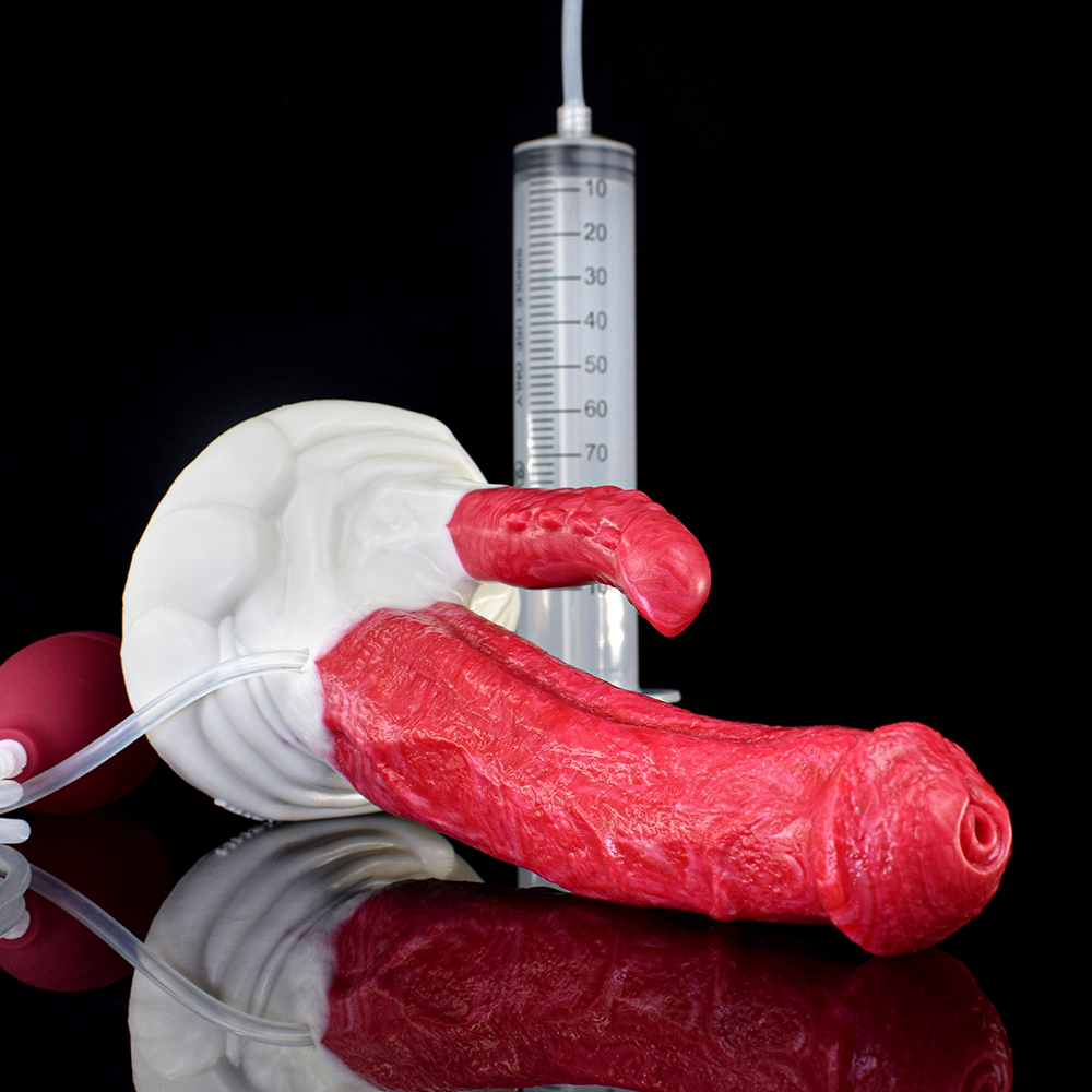 (image for) Squirting Silicone Dildo - 26