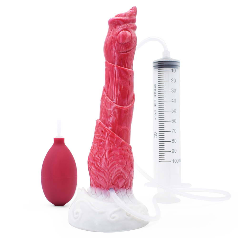 Squirting Silicone Dildo - 27