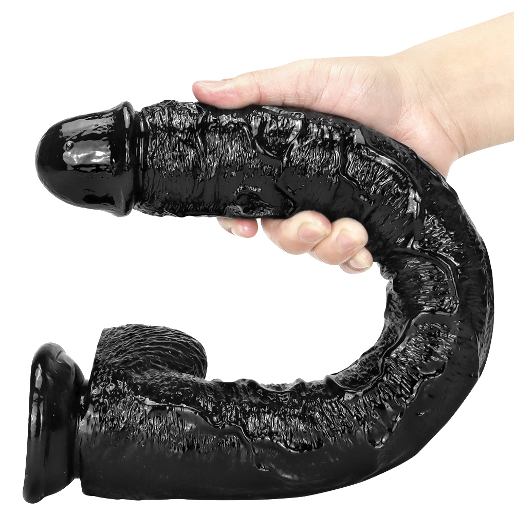 (image for) Black Warrior PVC Huge Cock - 17 inch